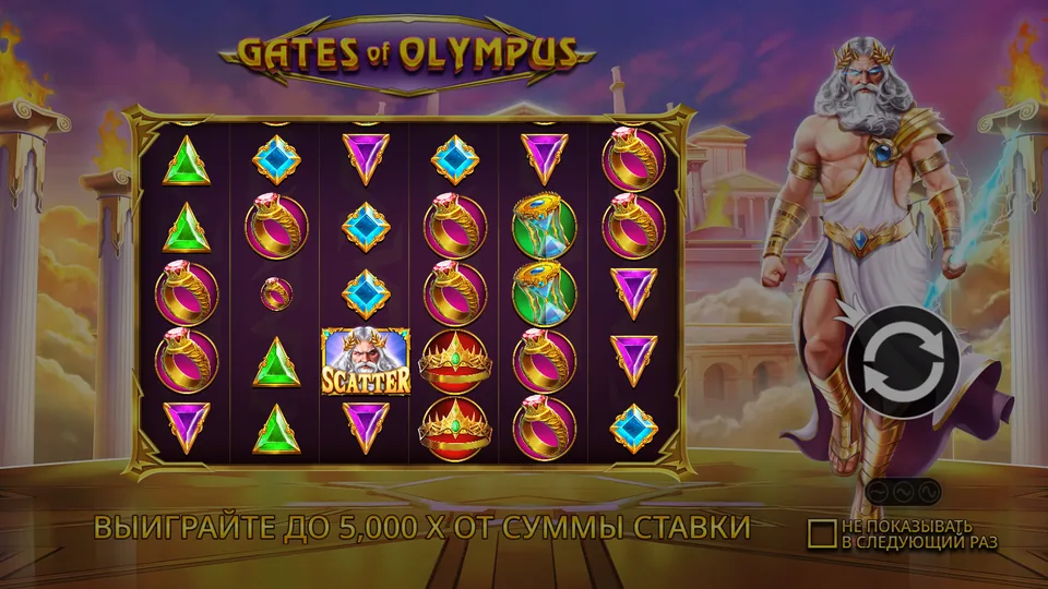 Gates of Olympus slot by Pragmatic Play